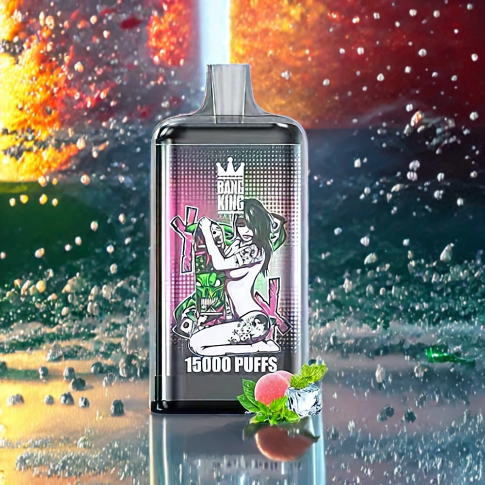 Bang King 15000 Puffs Norge Engros – Peace Ice (21ml, 550 mAh, 0-5% Nikotin) – Fargerik og Lekfull Design