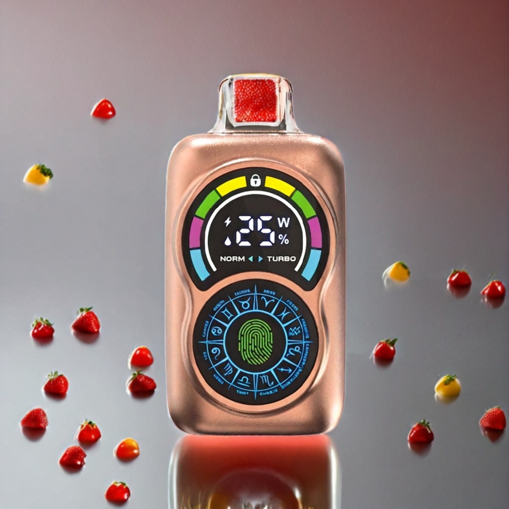 Bang King Constellation Norge Engros 36000 Puffs Engangs vape Jordbær Banan 650mAh Type-C Luftstrømsjustering