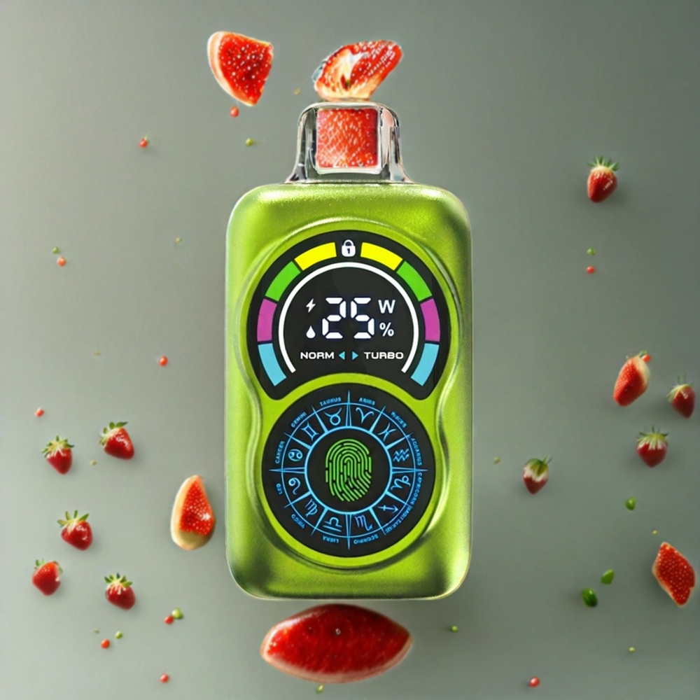 Bang King Constellation Norge Engros 36000 Puffs Engangs vape Jordbær Kiwi med 650mAh Batteri og 30ml E-væske