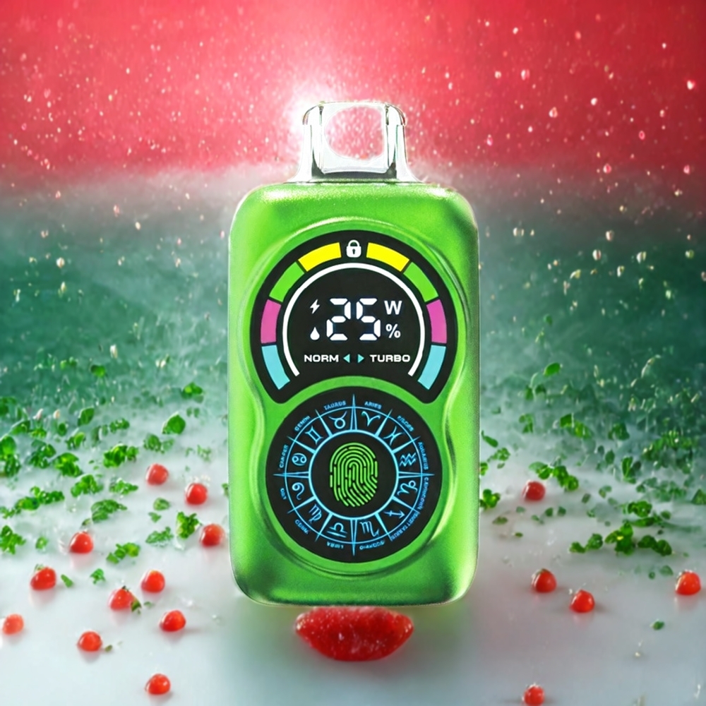 Bang King Constellation Norge Engros 36000 Puffs Engangs vape Vannmelon Is med 650mAh Batteri og Justerbar Luftstrøm