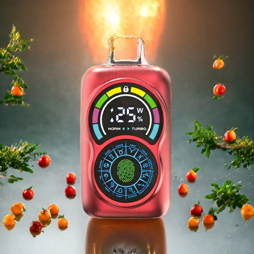 Bang King Constellation Norge Engros 36000 Puffs Peach Mango Watermelon Engangs vape med 650mAh Battery og 30ml E-liquid Capacity