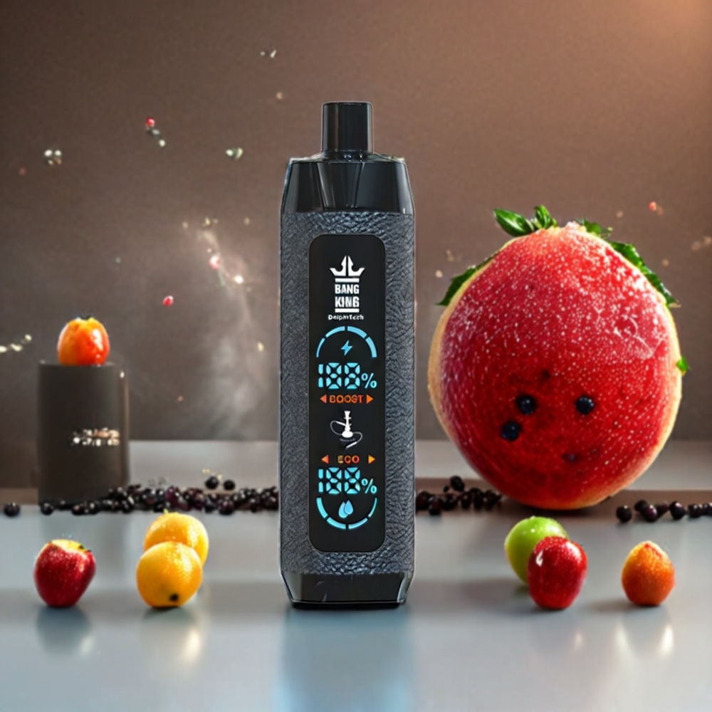 Bang King Shisha 25000 Puffs 30ml 650 mAh Type-C Norge Engros Engangs vape Cush Man