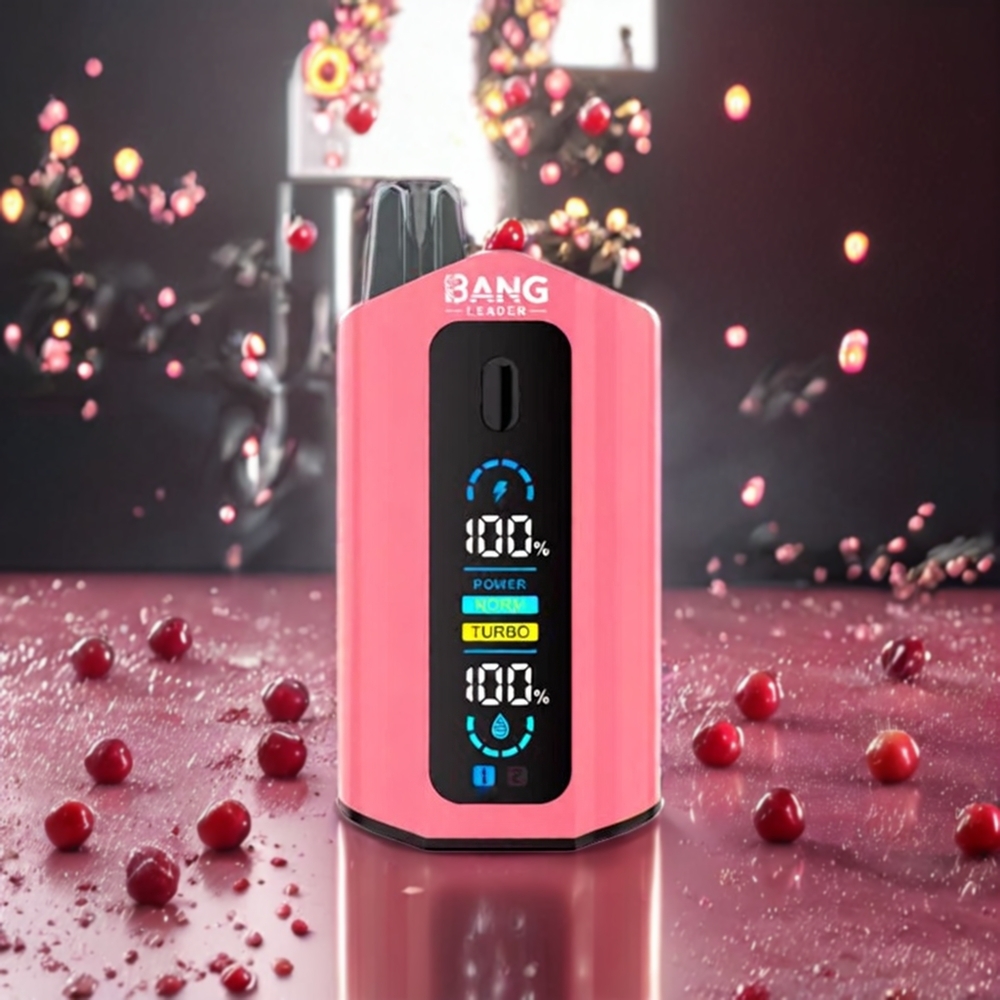 Bang Leader 50000 Puffs Norge Engros Engangs vape 13400mAh 36ml E-liquid Type-C Lading Kirsebær Cola Rosa Sitronade