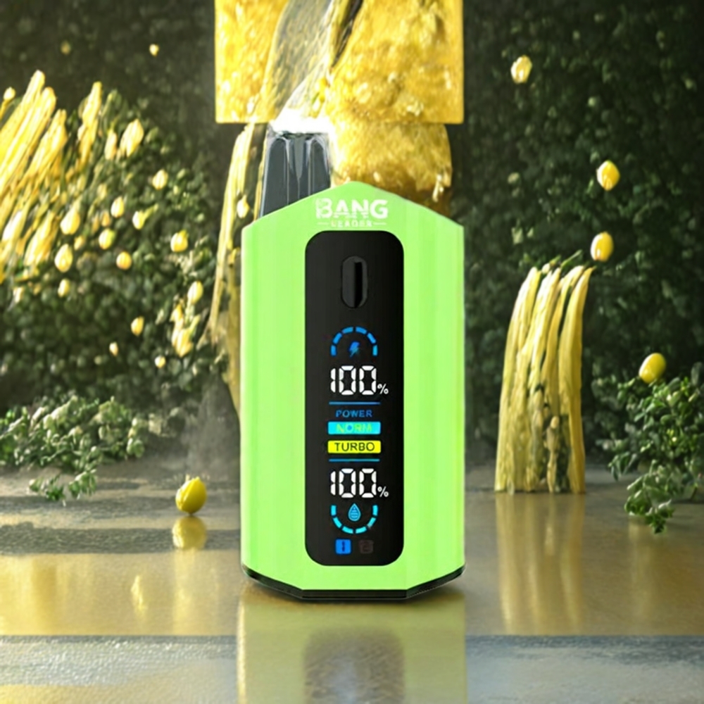 Bang Leader 50000 Puffs Norge Engros Engangs vape Sursapp Sitronade Sitron Lime – 13400mAh Batteri, 36ml E-væske, Type-C Lading, 2-i-1 Smaker