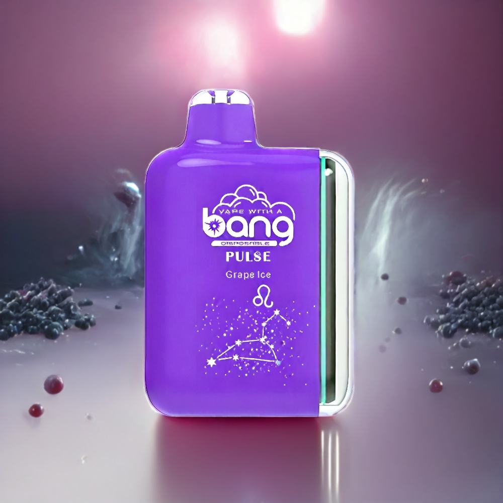 Bang Pulse 18000 Puffs Norge Engros Engangs vape Drueis med Type-C-lading, 650mAh batteri, 26ml e-væske, 1.0 ohm mesh coil