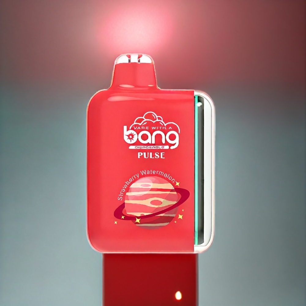 Bang Pulse 18000 Puffs Norge Engros Engangs vape Jordbær Vannmelon – Type-C, 650mAh, 26ml, 1.0 ohm Mesh Coil