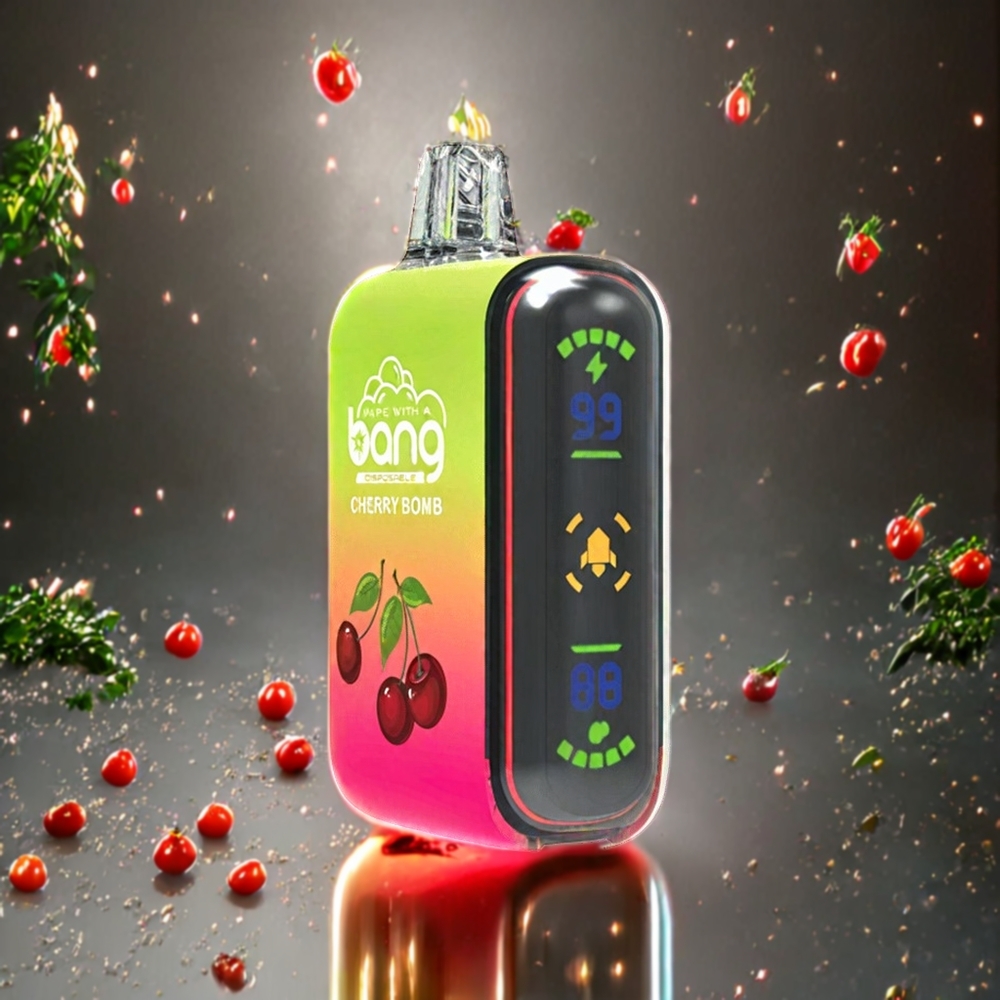 Bang Rocket 18000 Puffs Norge Engros Engangs vape Cheery Bomb med 26ml kapasitet og 650mAh batteri