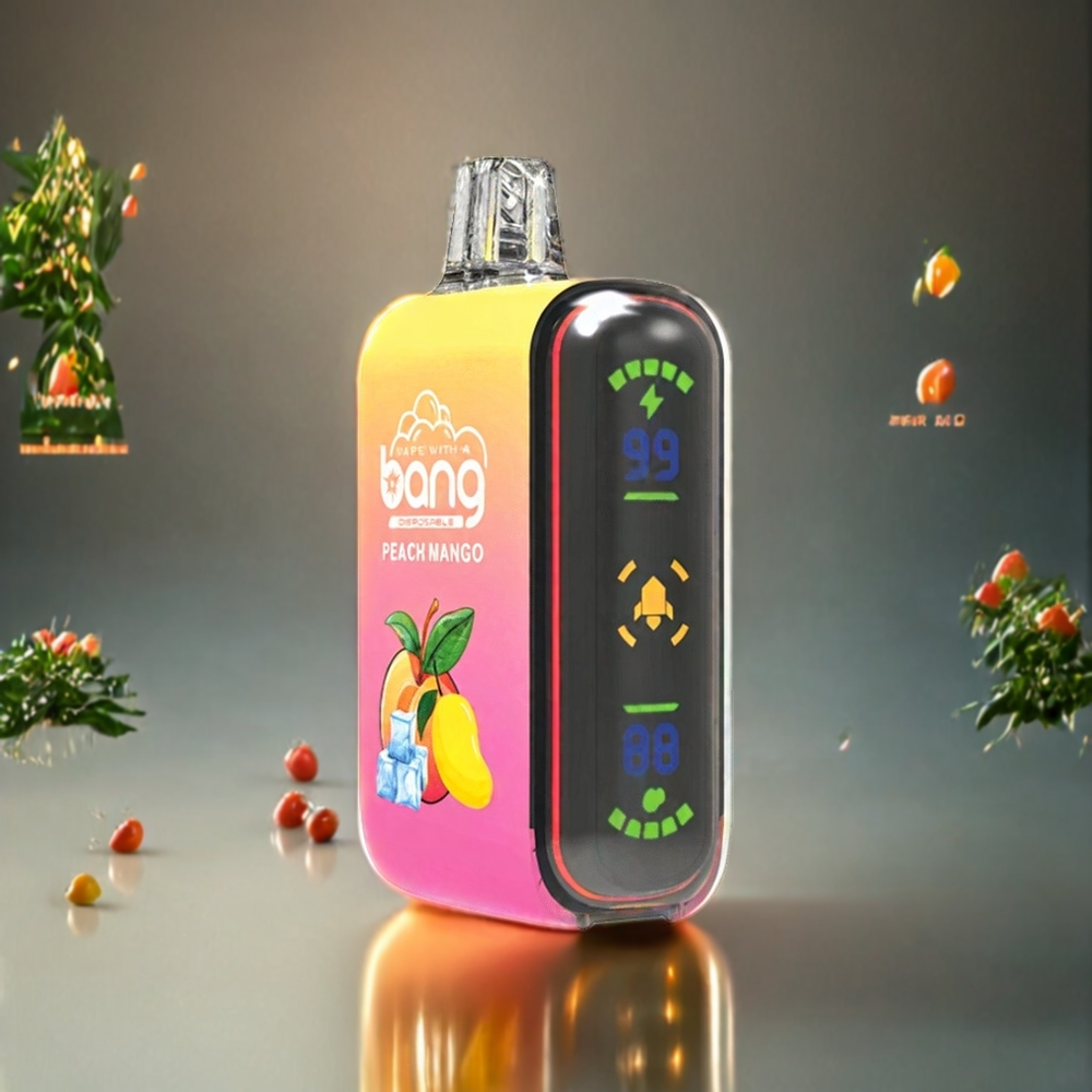 Bang Rocket 18000 Puffs Norge Engros Engangs vape Peach Mango (26ml, 0-5% Nikotin, 650mAh) og