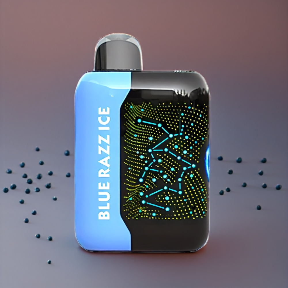 Bang Starry 25000 Puffs Norge Engros Engangs vape Blåbær Is – 28ml E-Liquid, 800 mAh Batteri, Type-C Lading, 0-5% Nikotin