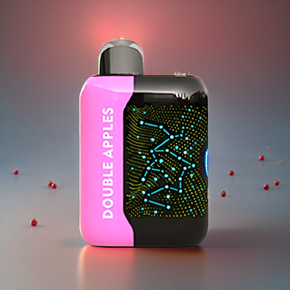 Bang Starry 25000 Puffs Norge Engros Engangs vape Dobbel Eple 28ml 800mAh Type-C Lading 0%-5% Nikotin 1.0 Ohm Mesh Coil