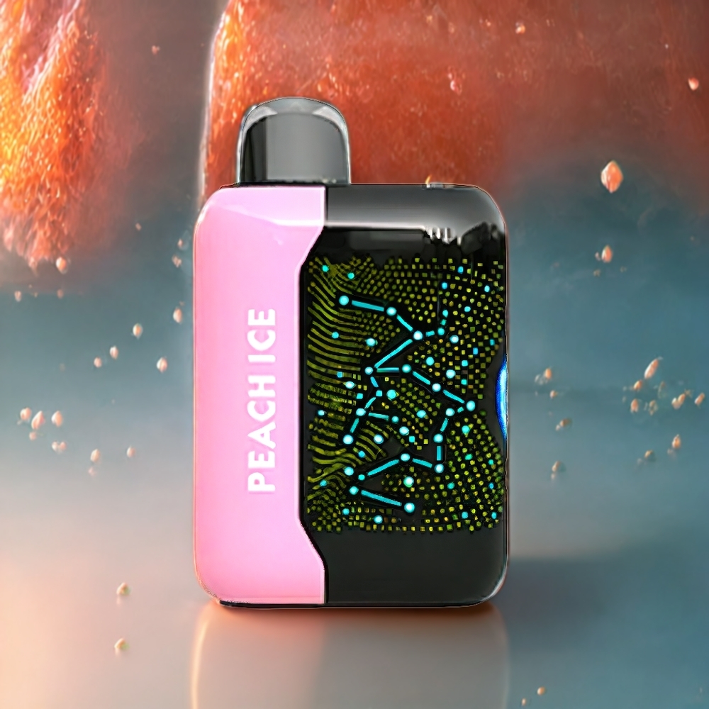 Bang Starry 25000 Puffs Norge Engros Engangs vape Peach Ice – 28ml E-Liquid, 800 mAh, Type-C Lading
