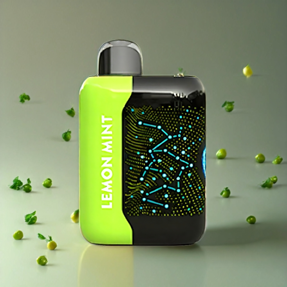Bang Starry 25000 Puffs Norge Engros Engangs vape Sitron Mynte – 28ml E-Liquid, 800 mAh, Type-C Lading
