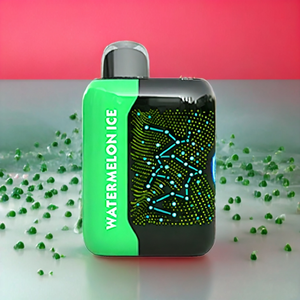 Bang Starry 25000 Puffs Norge Engros Engangs vape Vannmelon Is 28ml 800 mAh Type-C