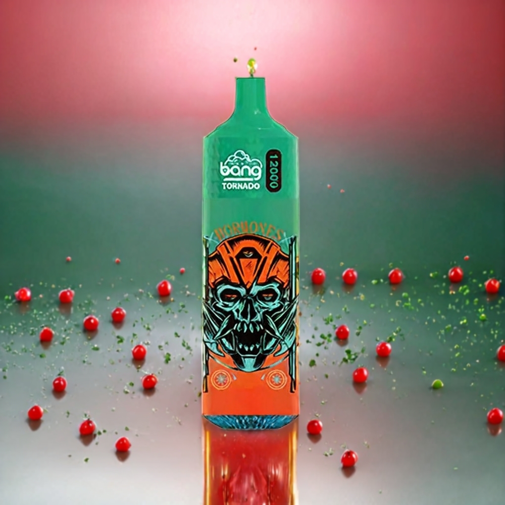 Bang Tornado 12000 Puffs Norge Engros – 23ml E-Liquid, 650 mAh Batteri, Vannmelon Bubblegum (0%,2%,3%,5% Nikotin)