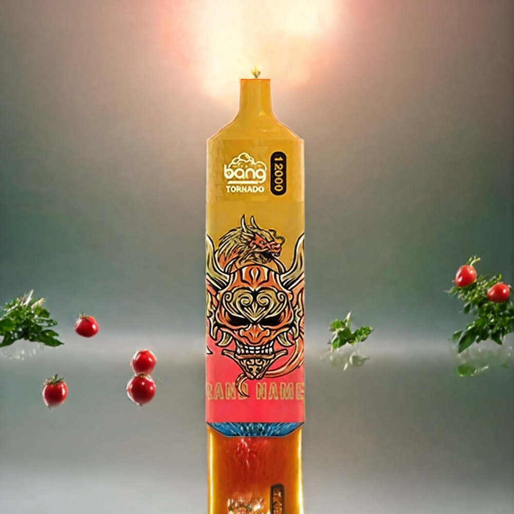 Bang Tornado 12000 Puffs Norge Engros Engangs vape Fersken Mango Vannmelon 23ml 650mAh 0%/2%/3%/5% Nikotin