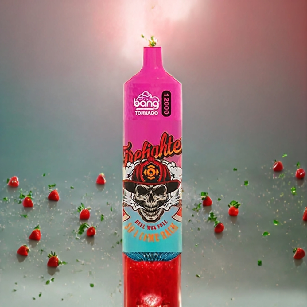 Bang Tornado 12000 Puffs Norge Engros – Jordbær Vannmelon – 23ml E-Væske, 650 mAh Batteri, 0-5% Nikotin