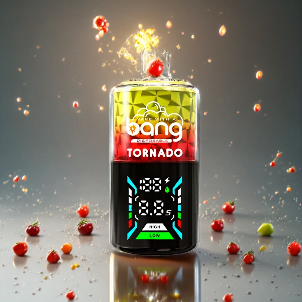 Bang Tornado 40000 Puffs Norge Engros Engangs vape – 40ml E-liquid, 850mAh Battery, 0-5% Nikotin