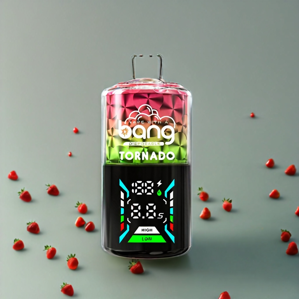 Bang Tornado 40000 Puffs Norge Engros Engangs vape 850mAh 40ml Jordbær Kiwi