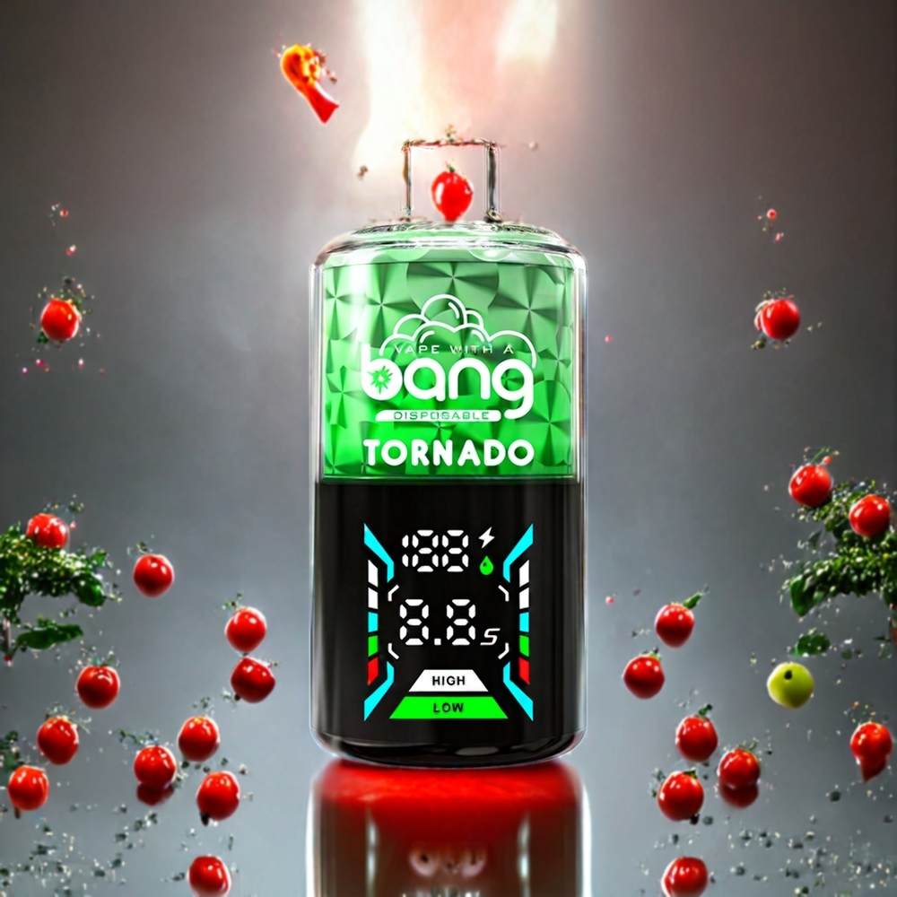 Bang Tornado 40000 Puffs Norge Engros Engangs vape Dobbel Eple – 850mAh Batteri, 40ml E-væske, 0%/2%/3%/5% Nikotin