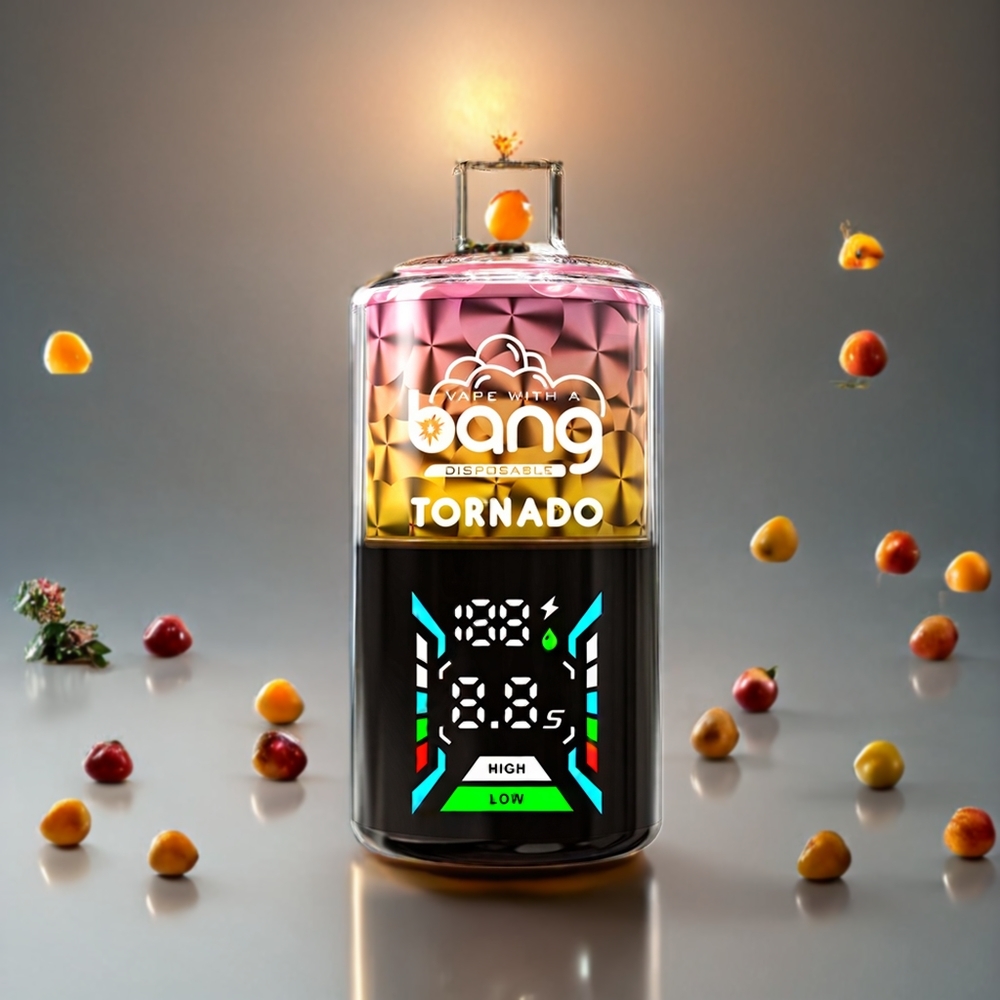 Bang Tornado 40000 Puffs Norge Engros Engangs vape Mango Peach 850mAh 40ml 0%/2%/3%/5% Nikotin