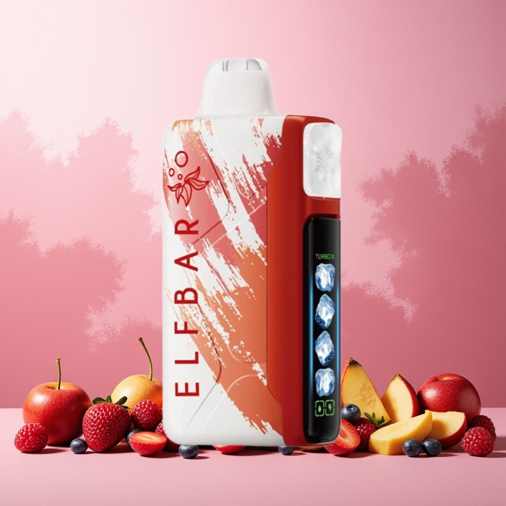 Elf Bar Ice King 40000 Puffs Norge Engros Vape til engangsbruk Skremmende Bær – 20ml E-Liquid, 5% Nikotin, 850mAh Batteri, Justerbar Kjøling, LCD Skjerm
