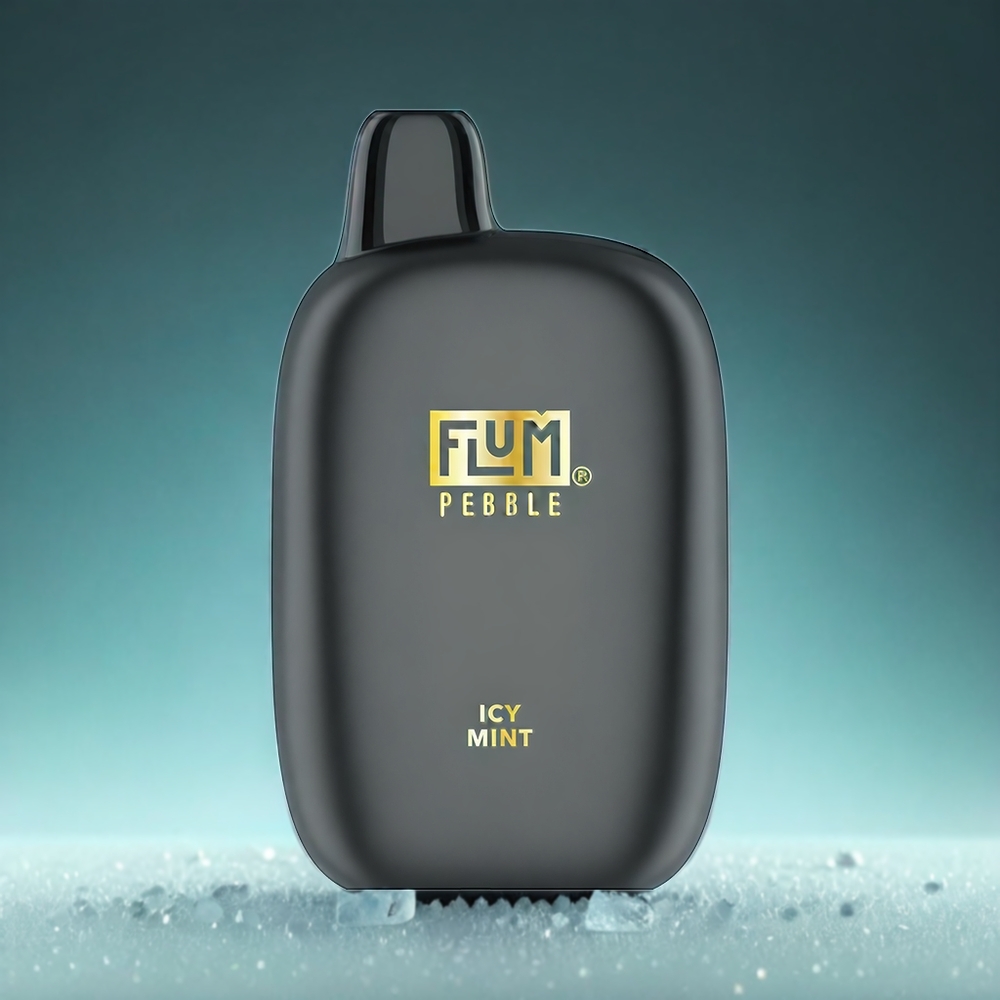Flum Pebble 6000 Norge Engros – 10ml E-væske, 5% Nikotin, 500mAh Batteri, Isete Mynte