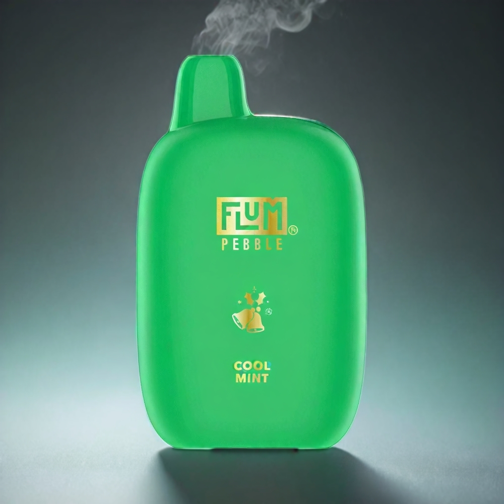 Flum Pebble 6000 Norge Engros – 10ml E-væske, 5% Nikotin, 500mAh Batteri, Mesh Coil, Type-C Ladning, Kjølig Mynte