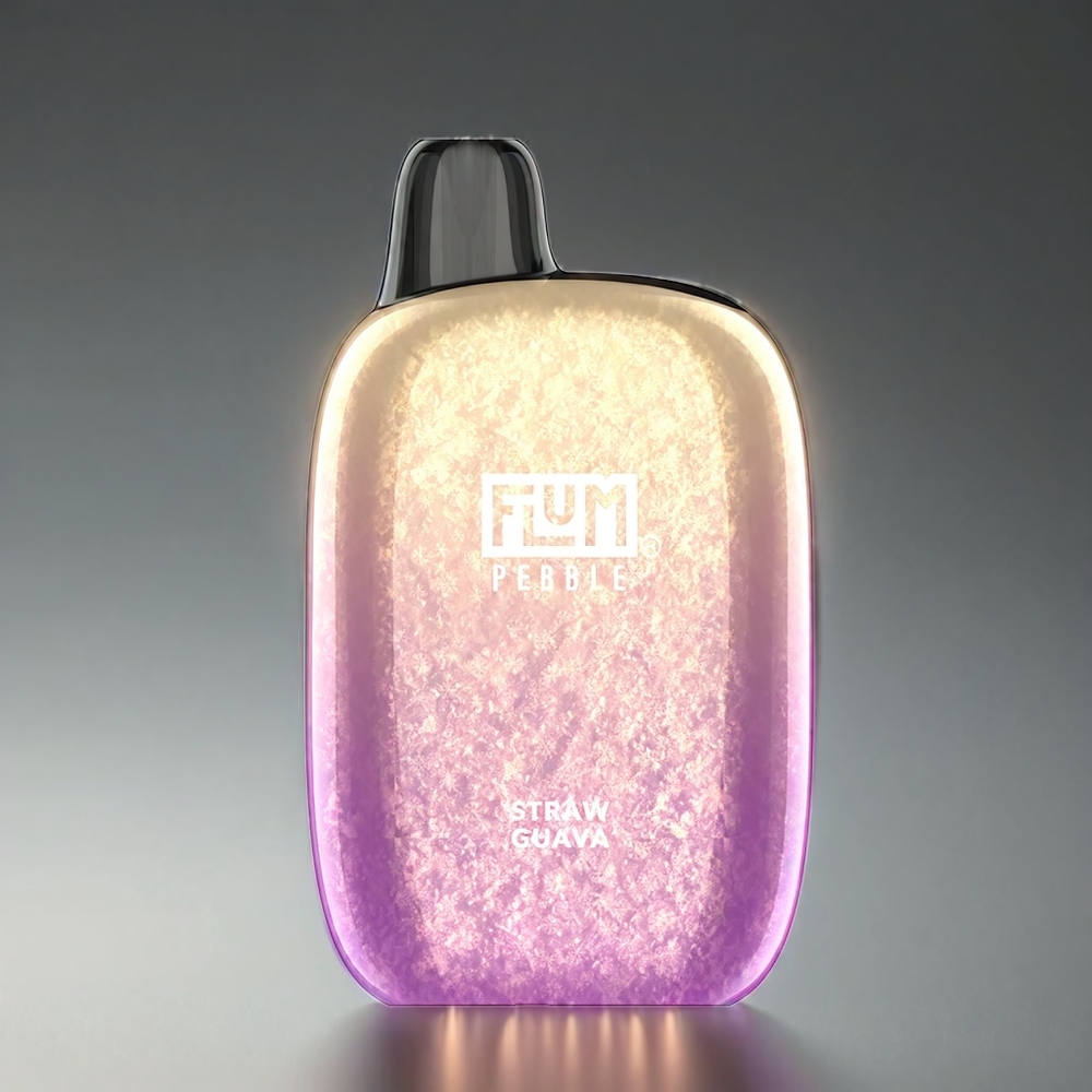 Flum Pebble 6000 Norge Engros – 10ml E-væske, 5% Nikotin, 500mAh Batteri, Type-C Lading, Guava Smak