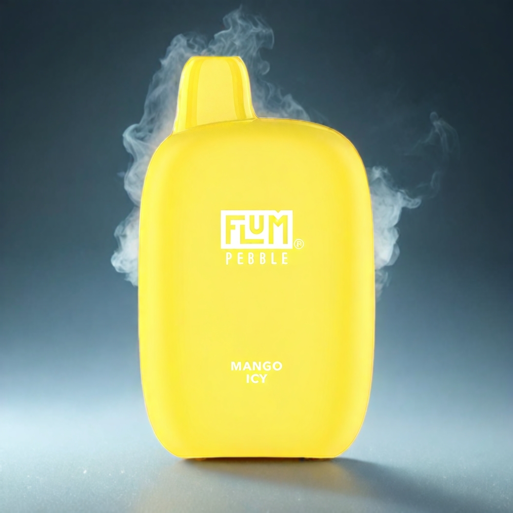 Flum Pebble 6000 Norge Engros – Mango Is – 10ml / 5% Nikotin – 500mAh – Type-C