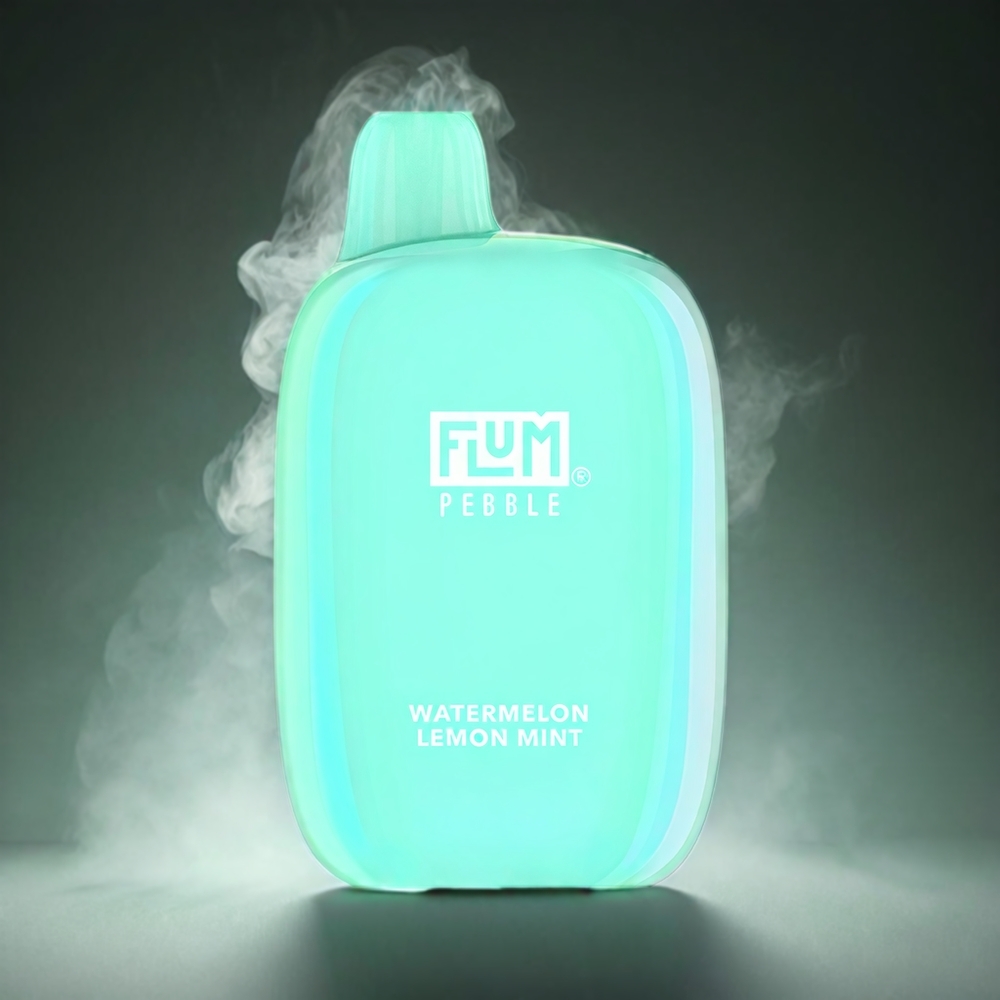Flum Pebble 6000 Norge Engros – Vannmelon Sitron Mynte – 10ml 5% Nikotin – 6000 Puff – 500mAh Mesh Coil Type-C