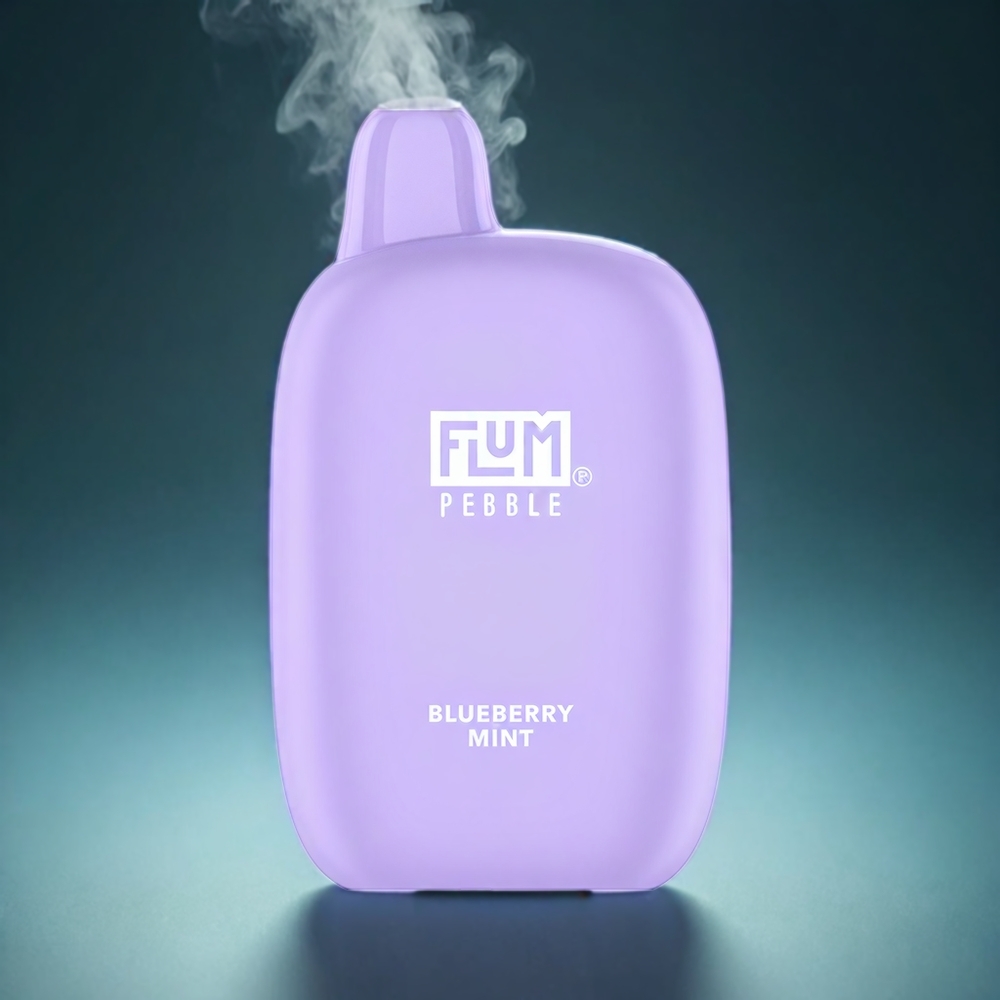 Flum Pebble 6000 Norge engros – 10ml 5% Nikotin – 500mAh Type-C – Blåbær
