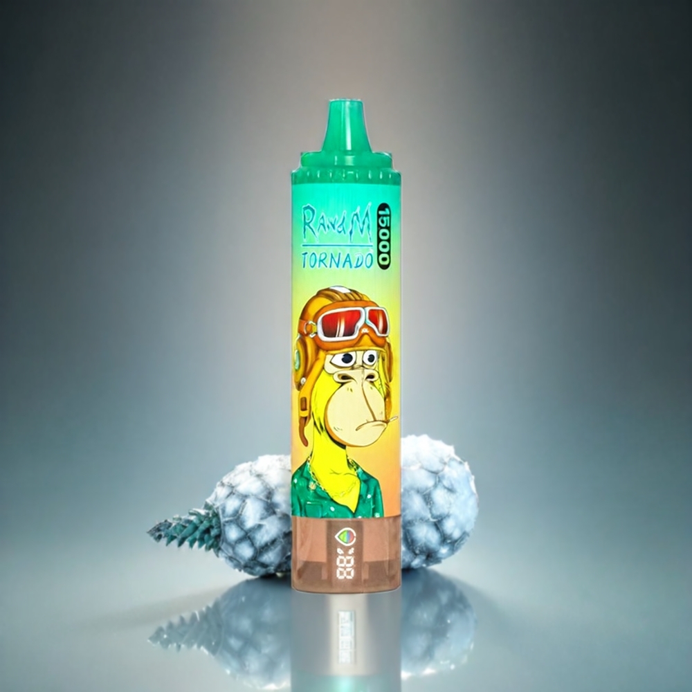 Fumot RandM Tornado 15000 Norge Engros 25ml 850mAh Type-C Ananas Is