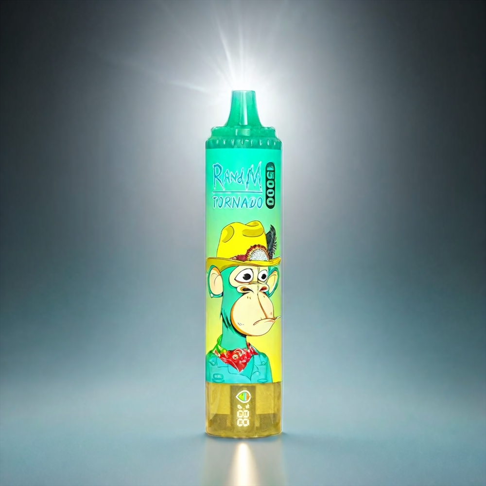 Fumot RandM Tornado 15000 Puffs Norge Engros – Vannmelon Is med 25ml Kapasitet, 850mAh Batteri & Type-C Lading
