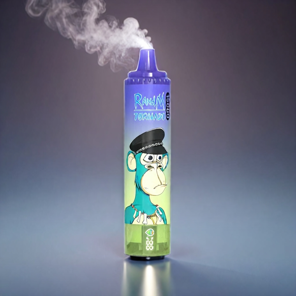 Fumot RandM Tornado 15000 Puffs Norge engros 25ml 850mAh Type-C Blåbærtuggummi