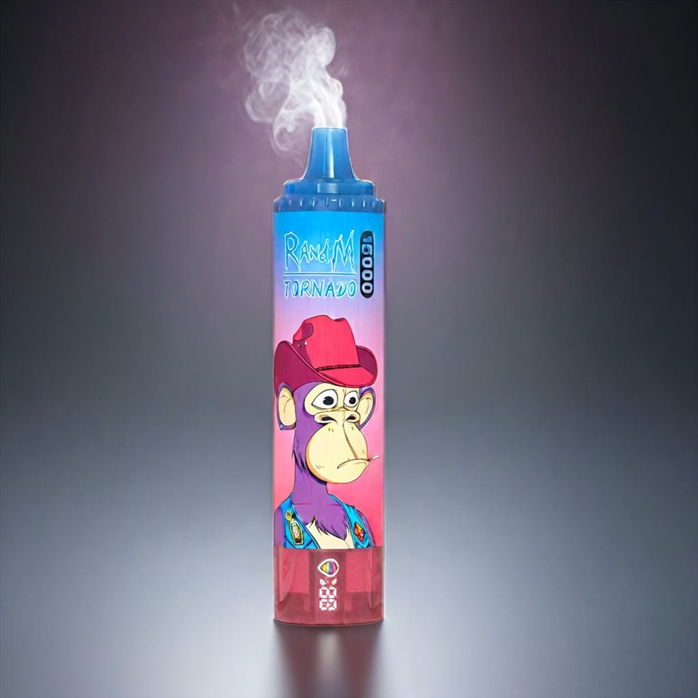 Fumot RandM Tornado 15000 Puffs Norge engros – 25ml Blandet Bær – 850mAh Type-C – 0.9 Ohm Mesh Coil