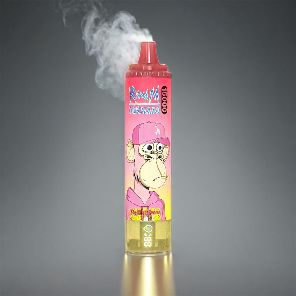 Fumot RandM Tornado 15000 Puffs Norge engros med 25ml kapasitet, 850mAh batteri og Type-C lading