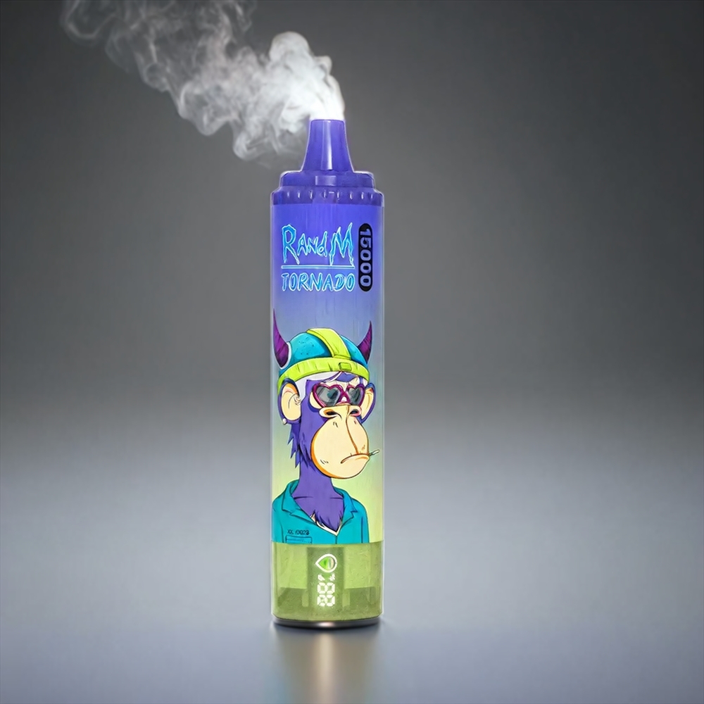 Fumot RandM Tornado Norge Engros 15000 Puffs 25ml 850mAh LCD Vape Vimto