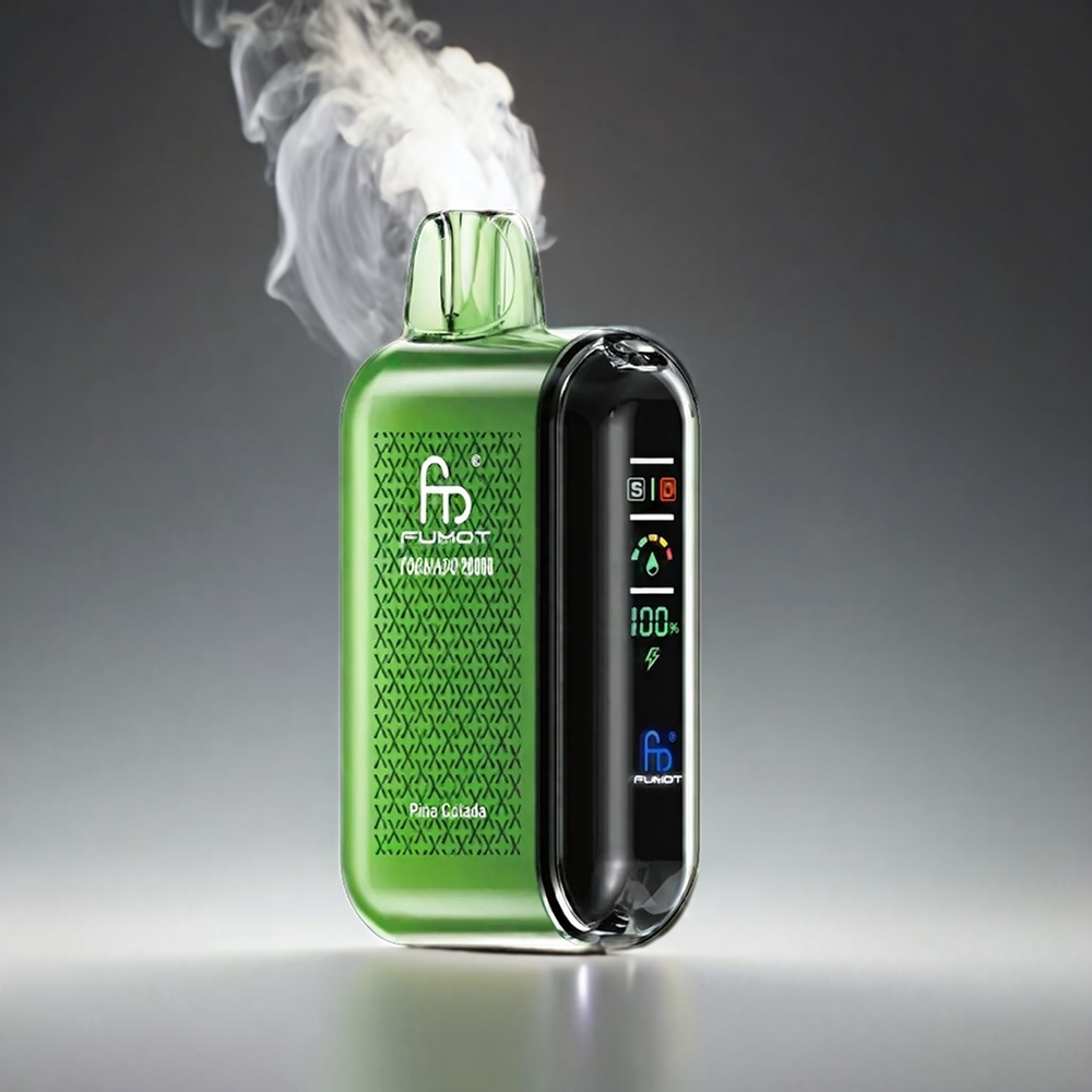 Fumot Tornado 20000 Puffs Norge Engros – 20ml E-liquid, 850mAh, Dual Mesh Coil, Pina Colada