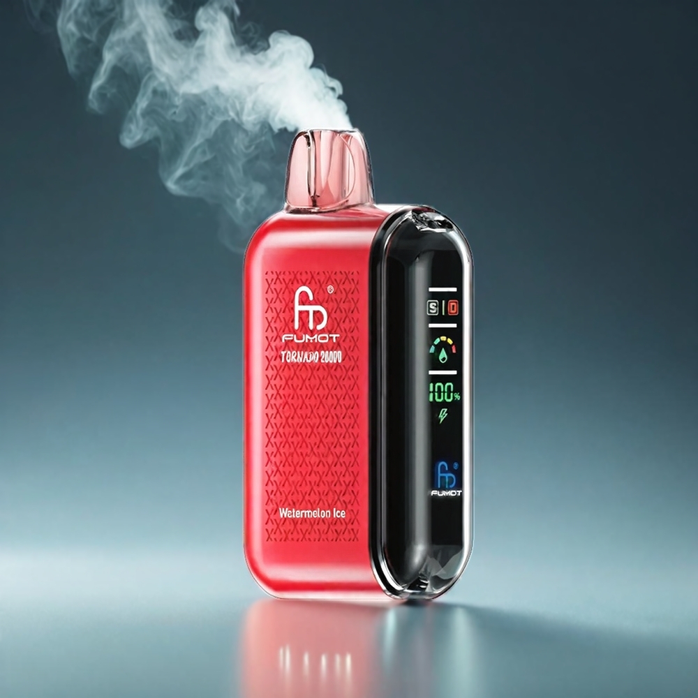 Fumot Tornado 20000 Puffs Norge Engros Vannmelon Is med Dual Mesh Coil og 850mAh Batteri