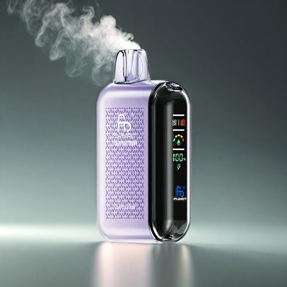 Fumot Tornado 20000 Puffs Norge Engros Vape Kirsebær Lime med 20ml E-liquid og 850mAh Batteri