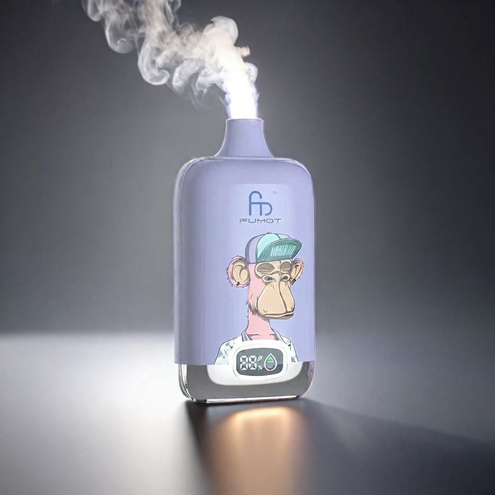 Fumot Tornado Digital Box 12000 Puffs Norge Engros – 20ml E-Liquid, Mesh Coil, Type-C Lading, MTL