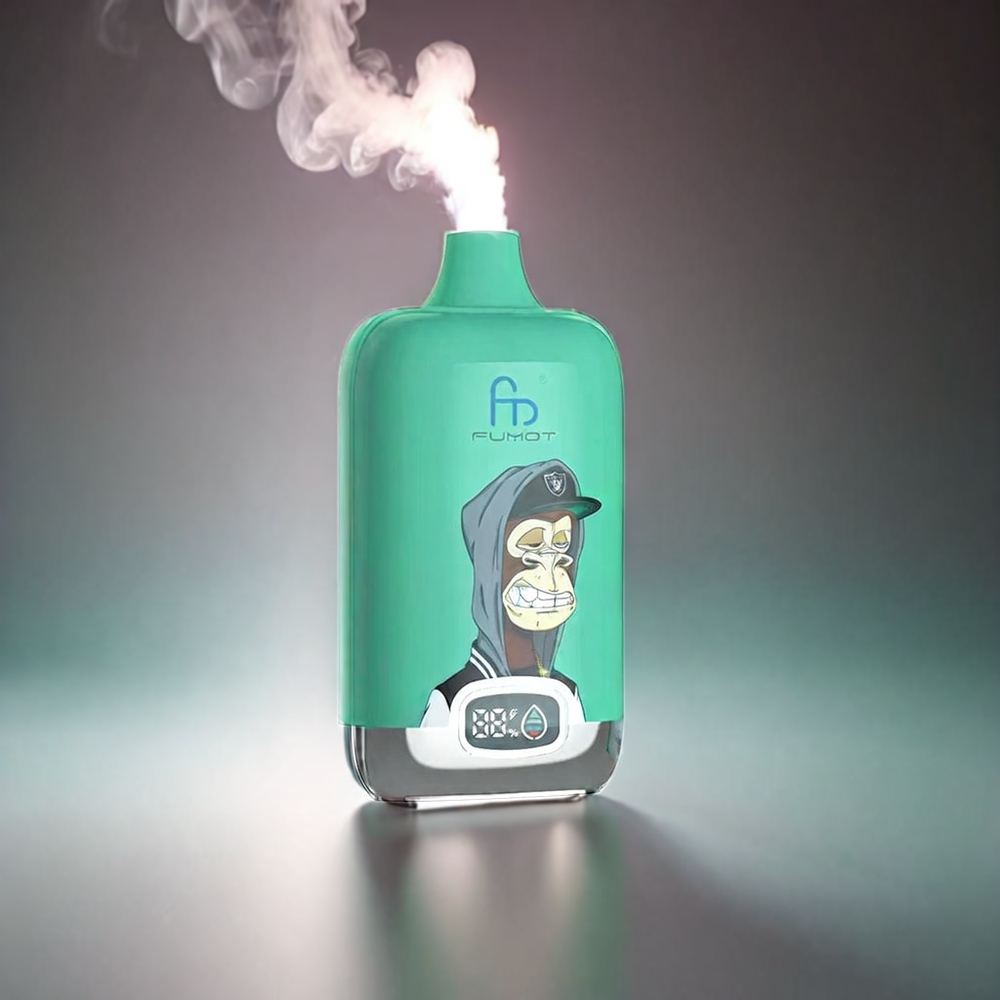 Fumot Tornado Digital Box 12000 Puffs Norge Engros – Vannmelon Tyggegummi – 20ml E-Liquid, 550mAh, Type-C Lading, MTL Trekking