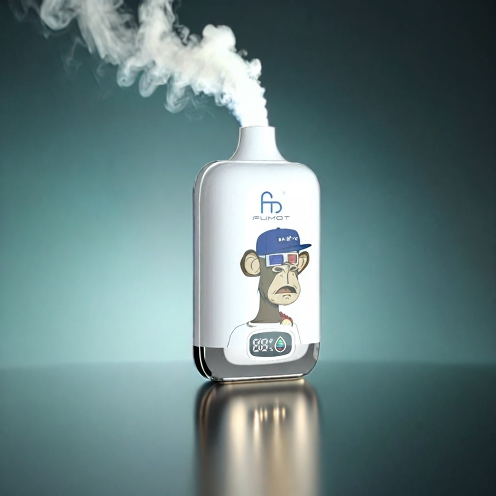 Fumot Tornado Digital Box 12000 Puffs Norge Engros Vape Kjølig Mynte med 20ml E-Liquid og Type-C Lading