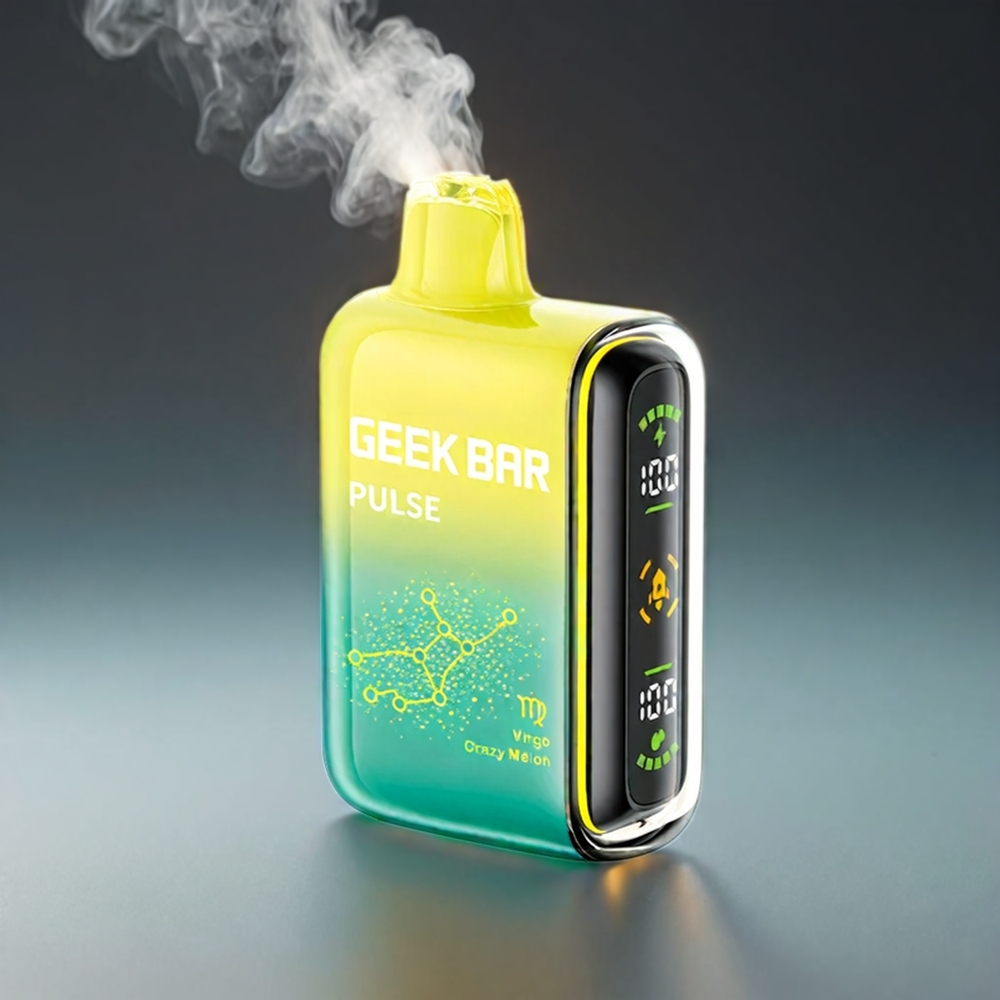 Geek Bar Pulse 15000 Puffs Norge Engros – 16ML, 5% Nikotin, Justerbar Luftstrøm, USB Type-C