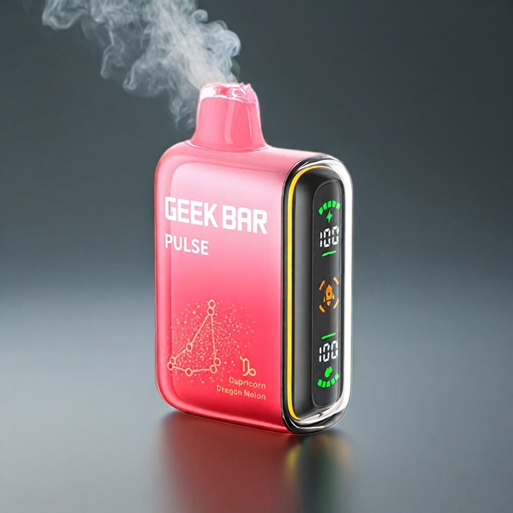 Geek Bar Pulse 15000 Puffs Norge Engros – 16ML, 5% Nikotin, Justerbar Luftstrøm, USB Type-C
