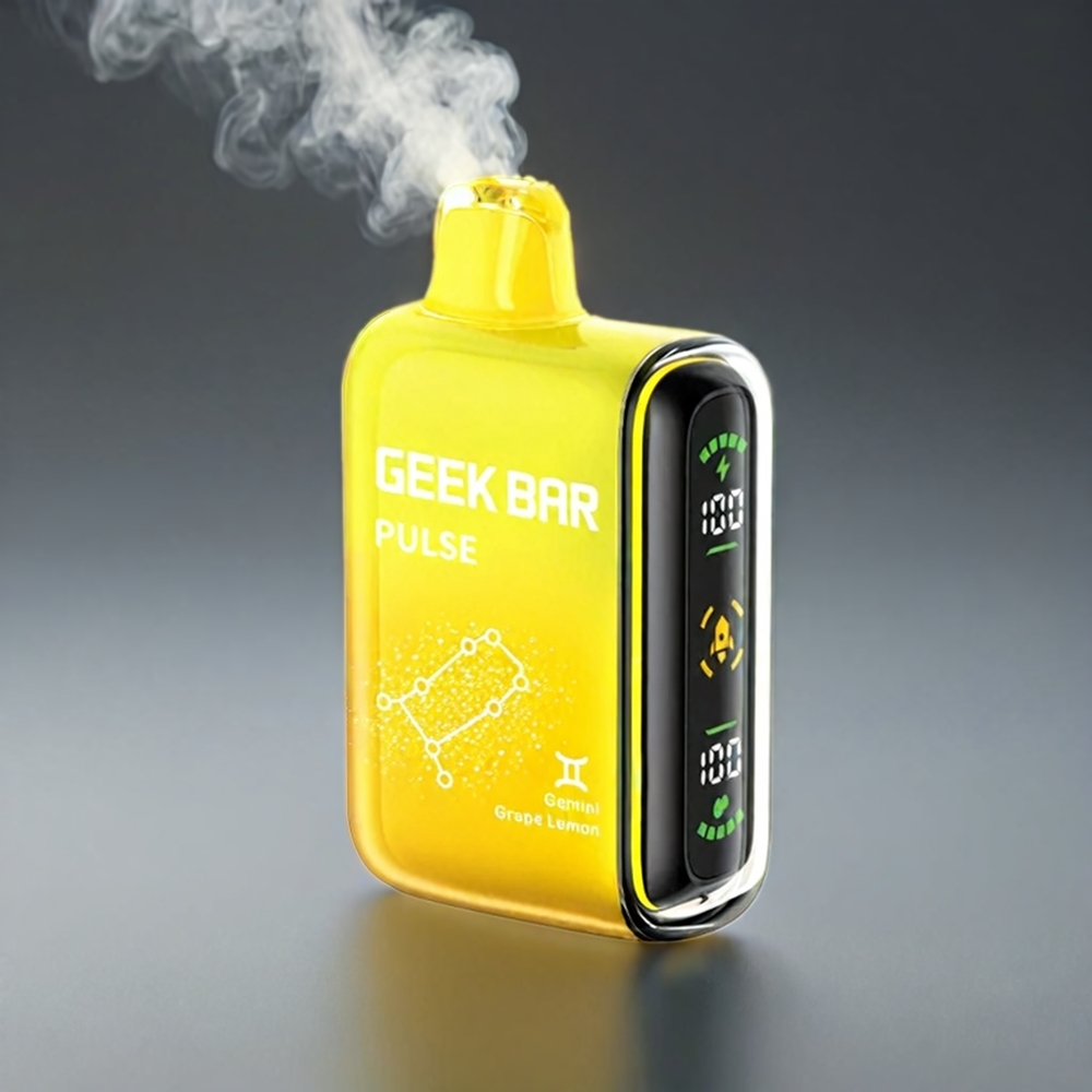 Geek Bar Pulse 15000 Puffs Norge Engros – 16ML, 5% Nikotin, Justerbar Luftstrøm, USB Type-C