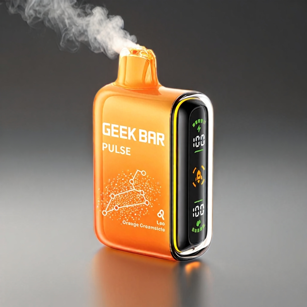 Geek Bar Pulse 15000 Puffs Norge Engros – 16ML, 5% Nikotin, Justerbar Luftstrøm, USB Type-C