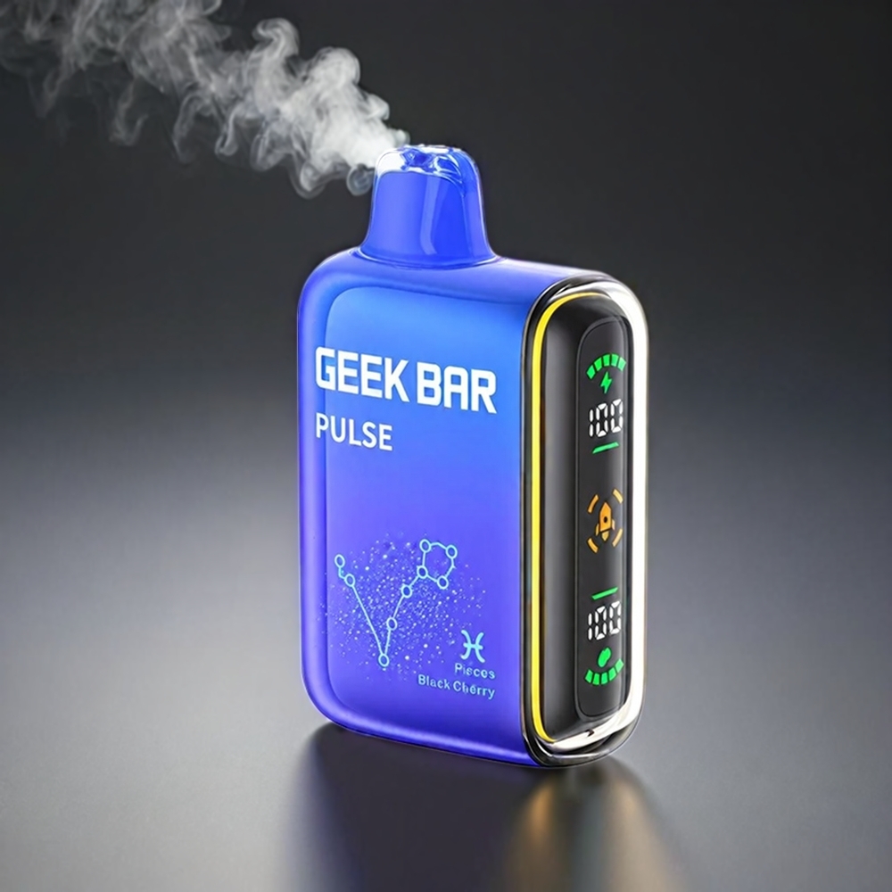 Geek Bar Pulse 15000 Puffs Norge Engros – 16ML, 5% Nikotin, Justerbar Luftstrøm, USB Type-C
