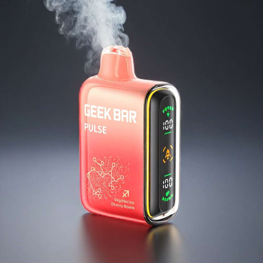 Geek Bar Pulse 15000 Puffs Norge Engros – 16ML, 5% Nikotin, Justerbar Luftstrøm, USB Type-C