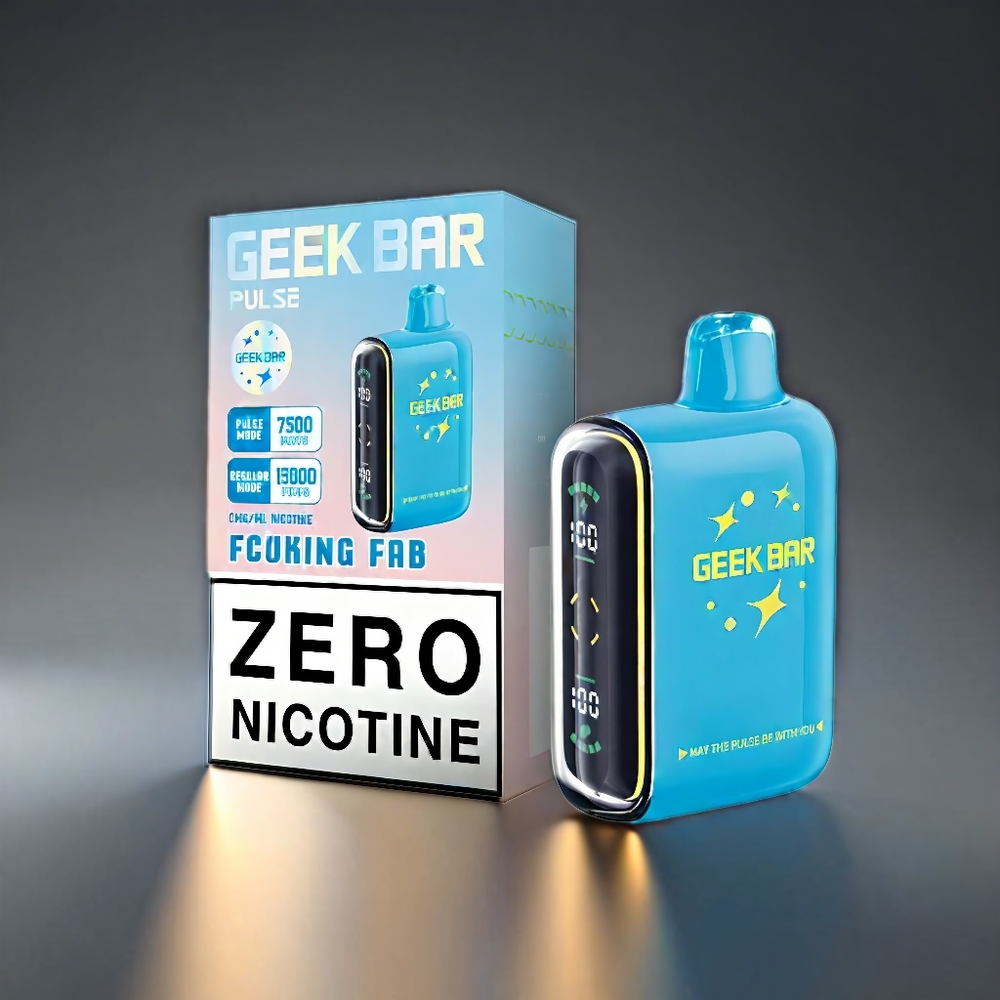 Geek Bar Pulse 15000 Puffs Norge Engros – 16ML E-væske, 5% Nikotin, 650 mAh Batteri, USB Type-C, Justerbar Luftstrøm